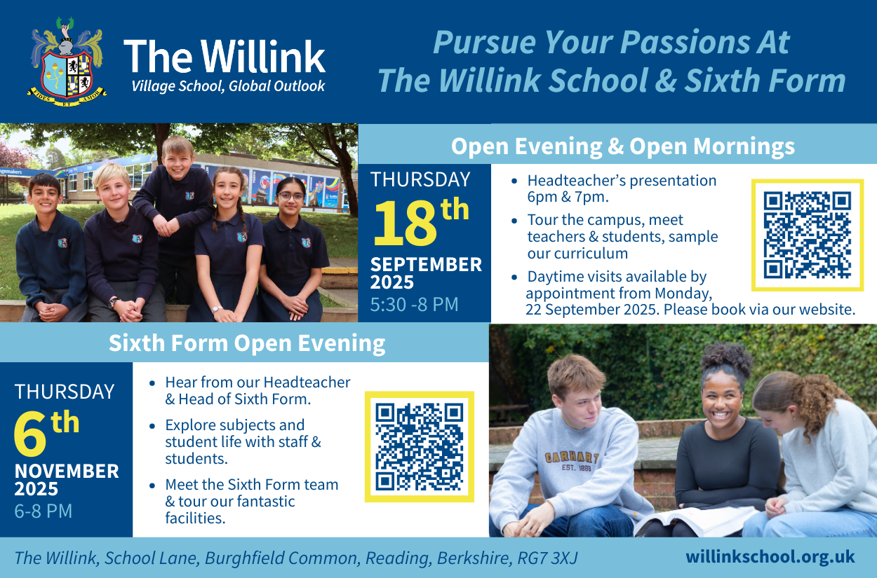 The Willink Open Evenings 2025